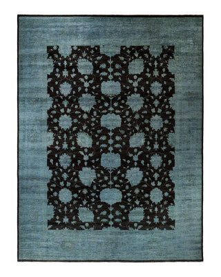 Vibrance, One-of-a-Kind Hand-Knotted Area Rug - Brown, 12' 0" x 15' 4" - Solo Rugs