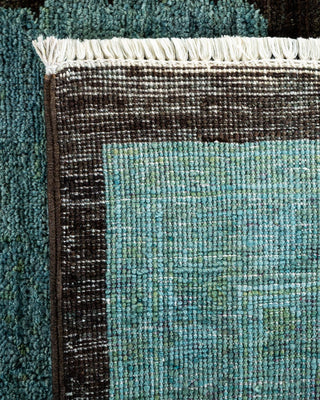 Vibrance, One-of-a-Kind Hand-Knotted Area Rug - Brown, 12' 0" x 15' 4" - Solo Rugs