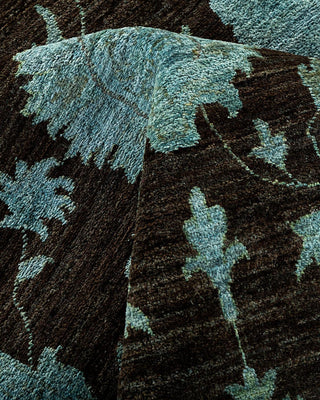 Vibrance, One-of-a-Kind Hand-Knotted Area Rug - Brown, 12' 0" x 15' 4" - Solo Rugs