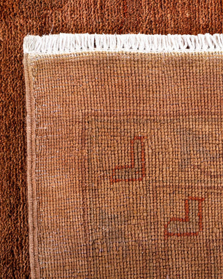 Vibrance, One-of-a-Kind Hand-Knotted Area Rug - Brown, 12' 0" x 17' 10" - Solo Rugs