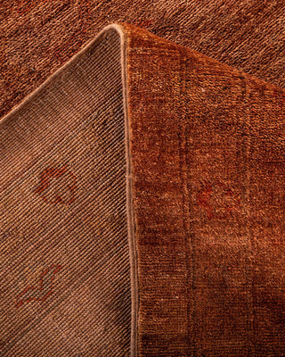 Vibrance, One-of-a-Kind Hand-Knotted Area Rug - Brown, 12' 0" x 17' 10" - Solo Rugs