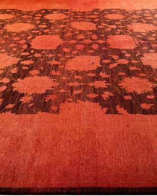 Vibrance, One-of-a-Kind Hand-Knotted Area Rug - Brown, 12' 1" x 16' 0" - Solo Rugs