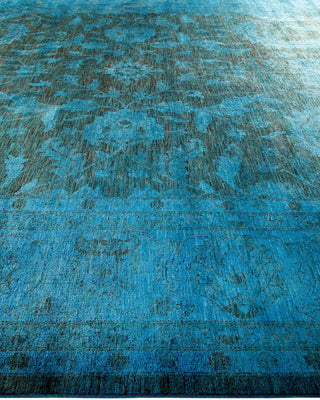 Vibrance, One-of-a-Kind Hand-Knotted Area Rug - Brown, 12' 3" x 18' 1" - Solo Rugs