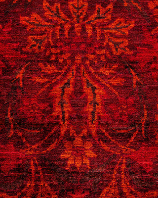 Vibrance, One-of-a-Kind Hand-Knotted Area Rug - Brown, 6' 1" x 8' 10" - Solo Rugs
