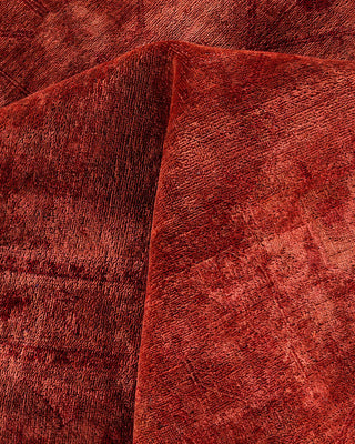 Vibrance, One-of-a-Kind Hand-Knotted Area Rug - Brown, 9' 1" x 11' 8" - Solo Rugs