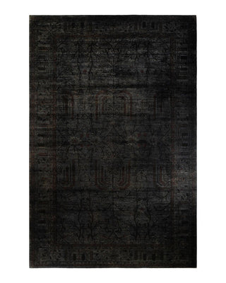 Vibrance, One-of-a-Kind Hand-Knotted Area Rug - Gray, 11' 9" x 18' 1" - Solo Rugs