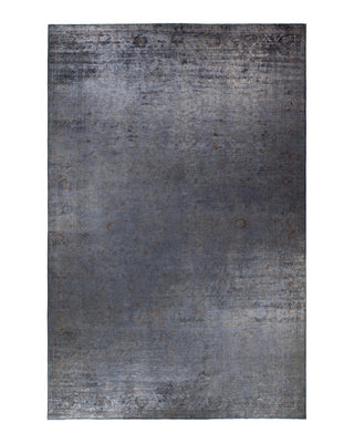 Vibrance, One-of-a-Kind Hand-Knotted Area Rug - Gray, 12' 2" x 18' 2" - Solo Rugs