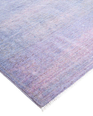Vibrance, One-of-a-Kind Hand-Knotted Area Rug - Gray, 5' 10" x 8' 10" - Solo Rugs