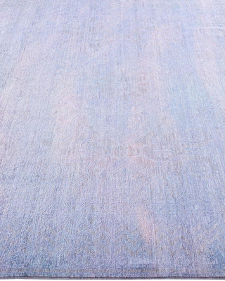 Vibrance, One-of-a-Kind Hand-Knotted Area Rug - Gray, 5' 10" x 8' 10" - Solo Rugs