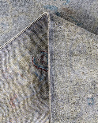 Vibrance, One-of-a-Kind Hand-Knotted Area Rug - Gray, 5' 2" x 8' 0" - Solo Rugs