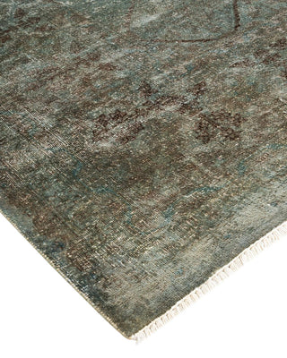 Vibrance, One-of-a-Kind Hand-Knotted Area Rug - Gray, 6' 0" x 8' 10" - Solo Rugs
