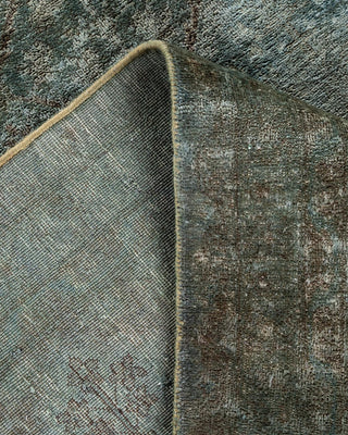 Vibrance, One-of-a-Kind Hand-Knotted Area Rug - Gray, 6' 0" x 8' 10" - Solo Rugs