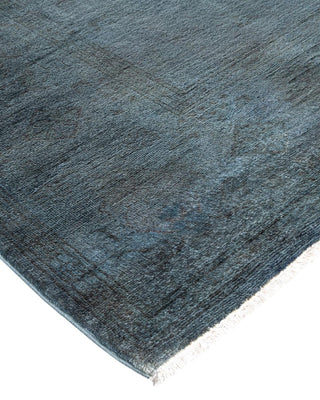 Vibrance, One-of-a-Kind Hand-Knotted Area Rug - Gray, 6' 3" x 9' 3" - Solo Rugs