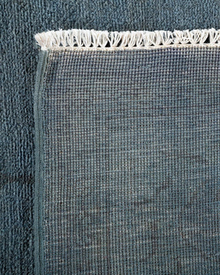 Vibrance, One-of-a-Kind Hand-Knotted Area Rug - Gray, 6' 3" x 9' 3" - Solo Rugs