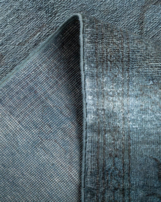 Vibrance, One-of-a-Kind Hand-Knotted Area Rug - Gray, 6' 3" x 9' 3" - Solo Rugs