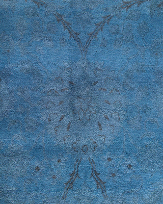 Vibrance, One-of-a-Kind Hand-Knotted Area Rug - Gray, 7' 10" x 10' 3" - Solo Rugs