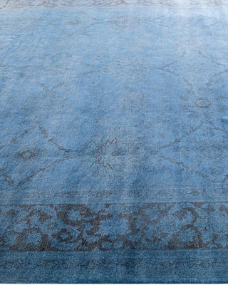 Vibrance, One-of-a-Kind Hand-Knotted Area Rug - Gray, 7' 10" x 10' 3" - Solo Rugs