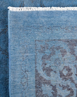 Vibrance, One-of-a-Kind Hand-Knotted Area Rug - Gray, 7' 10" x 10' 3" - Solo Rugs