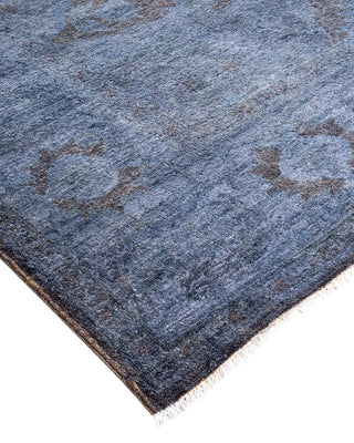 Vibrance, One-of-a-Kind Hand-Knotted Area Rug - Gray, 8' 0" x 10' 0" - Solo Rugs