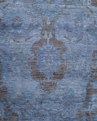 Vibrance, One-of-a-Kind Hand-Knotted Area Rug - Gray, 8' 0" x 10' 0" - Solo Rugs