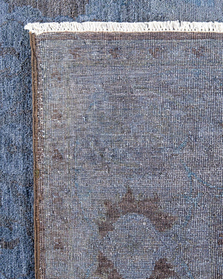 Vibrance, One-of-a-Kind Hand-Knotted Area Rug - Gray, 8' 0" x 10' 0" - Solo Rugs