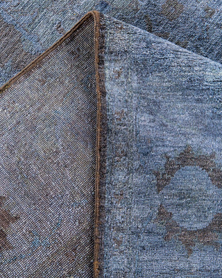 Vibrance, One-of-a-Kind Hand-Knotted Area Rug - Gray, 8' 0" x 10' 0" - Solo Rugs
