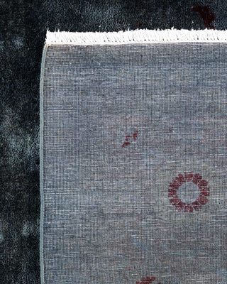 Vibrance, One-of-a-Kind Hand-Knotted Area Rug - Gray, 8' 1" x 10' 1" - Solo Rugs