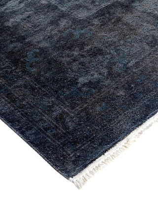Vibrance, One-of-a-Kind Hand-Knotted Area Rug - Gray, 8' 1" x 9' 10" - Solo Rugs