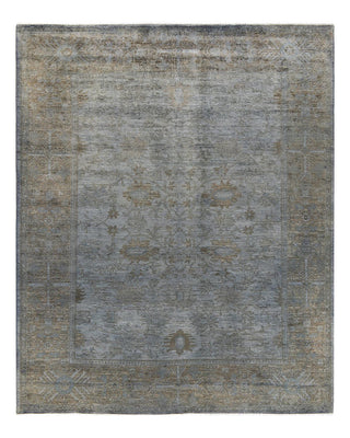 Vibrance, One-of-a-Kind Hand-Knotted Area Rug - Gray, 8' 3" x 10' 2" - Solo Rugs