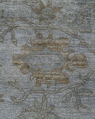 Vibrance, One-of-a-Kind Hand-Knotted Area Rug - Gray, 8' 3" x 10' 2" - Solo Rugs