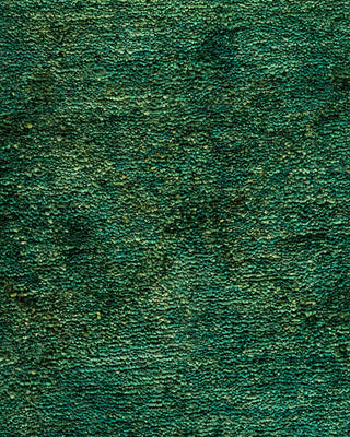 Vibrance, One-of-a-Kind Hand-Knotted Area Rug - Green, 11' 10" x 14' 7" - Solo Rugs