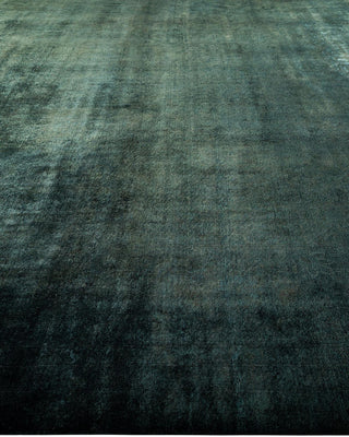 Vibrance, One-of-a-Kind Hand-Knotted Area Rug - Green, 12' 1" x 18' 2" - Solo Rugs