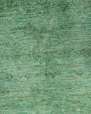 Vibrance, One-of-a-Kind Hand-Knotted Area Rug - Green, 6' 0" x 8' 5" - Solo Rugs