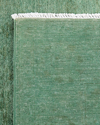 Vibrance, One-of-a-Kind Hand-Knotted Area Rug - Green, 6' 0" x 8' 5" - Solo Rugs