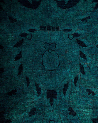 Vibrance, One-of-a-Kind Hand-Knotted Area Rug - Navy, 12' 1" x 15' 0" - Solo Rugs