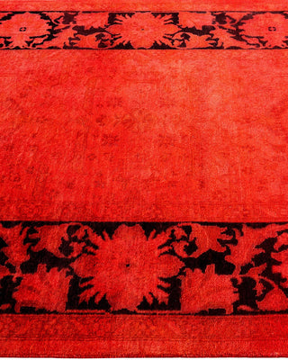 Vibrance, One-of-a-Kind Hand-Knotted Area Rug - Orange, 3' 10" x 6' 3" - Solo Rugs