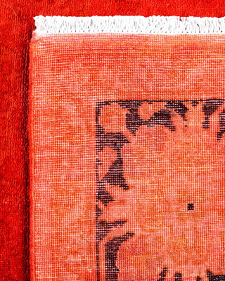 Vibrance, One-of-a-Kind Hand-Knotted Area Rug - Orange, 3' 10" x 6' 3" - Solo Rugs