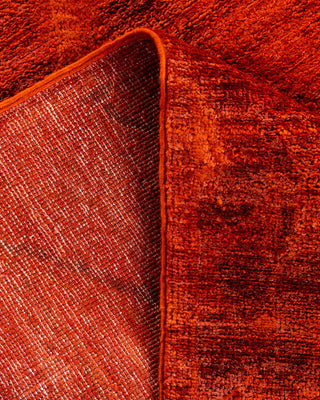 Vibrance, One-of-a-Kind Hand-Knotted Area Rug - Orange, 4' 0" x 6' 1" - Solo Rugs