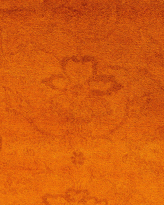 Vibrance, One-of-a-Kind Hand-Knotted Area Rug - Orange, 5' 1" x 7' 6" - Solo Rugs