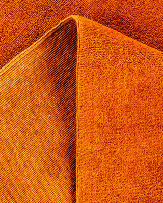 Vibrance, One-of-a-Kind Hand-Knotted Area Rug - Orange, 5' 1" x 7' 6" - Solo Rugs