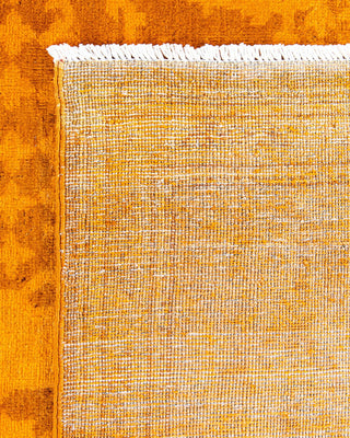 Vibrance, One-of-a-Kind Hand-Knotted Area Rug - Orange, 5' 3" x 7' 6" - Solo Rugs