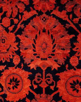 Vibrance, One-of-a-Kind Hand-Knotted Area Rug - Orange, 6' 0" x 9' 2" - Solo Rugs
