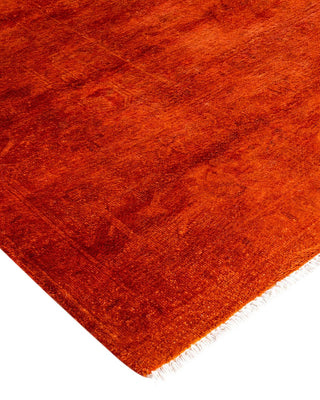 Vibrance, One-of-a-Kind Hand-Knotted Area Rug - Orange, 6' 1" x 8' 9" - Solo Rugs