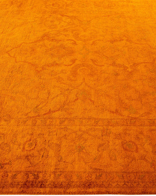 Vibrance, One-of-a-Kind Hand-Knotted Area Rug - Orange, 6' 1" x 9' 0" - Solo Rugs