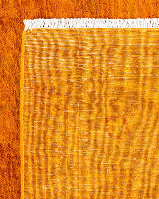 Vibrance, One-of-a-Kind Hand-Knotted Area Rug - Orange, 6' 1" x 9' 0" - Solo Rugs