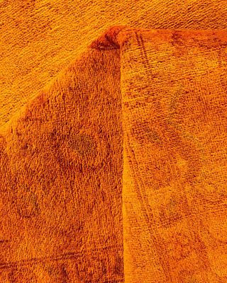 Vibrance, One-of-a-Kind Hand-Knotted Area Rug - Orange, 6' 1" x 9' 0" - Solo Rugs