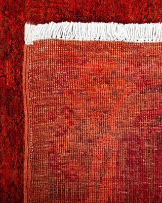 Vibrance, One-of-a-Kind Hand-Knotted Area Rug - Orange, 7' 10" x 10' 4" - Solo Rugs
