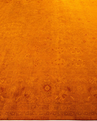 Vibrance, One-of-a-Kind Hand-Knotted Area Rug - Orange, 8' 1" x 10' 3" - Solo Rugs