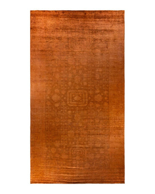 Vibrance, One-of-a-Kind Hand-Knotted Area Rug - Orange, 9' 1" x 16' 9" - Solo Rugs