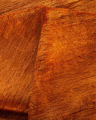 Vibrance, One-of-a-Kind Hand-Knotted Area Rug - Orange, 9' 1" x 16' 9" - Solo Rugs